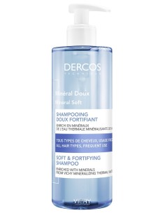 DERCOS CHAMPU MINERAL SUAVE 400 ML