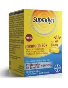SUPRADYN MEMORIA 50+  30 COMPRIMIDOS