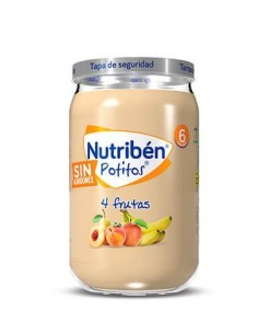 NUTRIBEN 4 FRUTAS POTITO 235 G