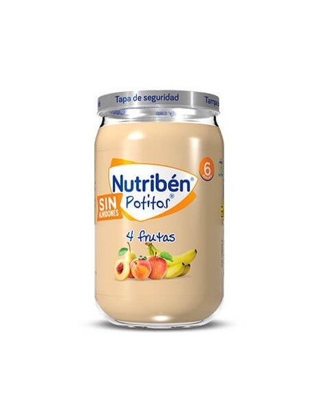 NUTRIBEN 4 FRUTAS POTITO 235 G