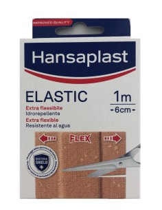 HANSAPLAST MED ELASTIC (BAJA) CAMBIA A CN (197032)  APOSITO ADHESIVO TIRA 1 M X 6 CM