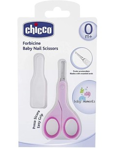 CHICCO TIJERAS SEGURIDAD ROSA