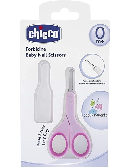CHICCO TIJERAS SEGURIDAD ROSA
