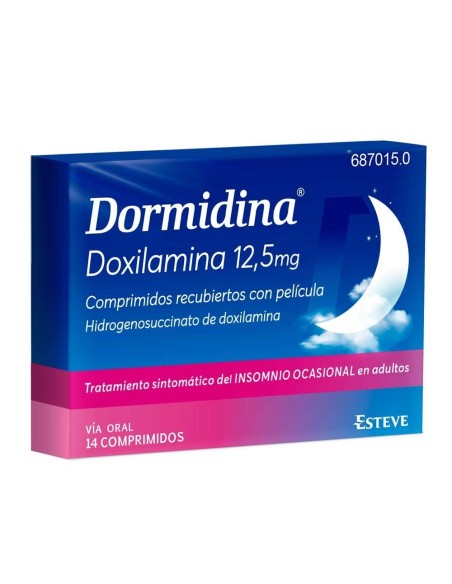 DORMIDINA 12.5 MG 16 COMPRIMIDOS