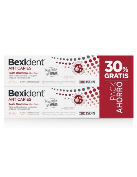 BEXIDENT ANTICARIES PASTA DENTIFRICA  2 X 125 ML 