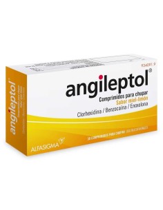ANGILEPTOL MIEL Y LIMON 30 COMPRIMIDOS