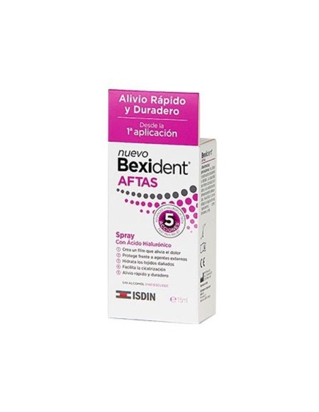 BEXIDENT AFTAS SPRAY BUCAL PROTECTOR   15 ML