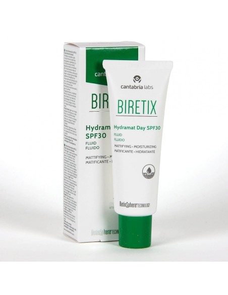 BIRETIX HYDRAMAT DAY SPF 30 FLUIDO MATIFICANTE HIDRATANTE  1 ENVASE 50 ML