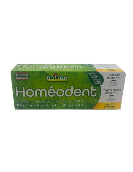 BOIRON HOMEODENT CUIDADO COMPLETO SABOR LIMON 75 ML 