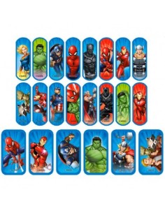 HANSAPLAST MARVEL APOSITO ADHESIVO 2 TAMAÑOS 20 UD 2