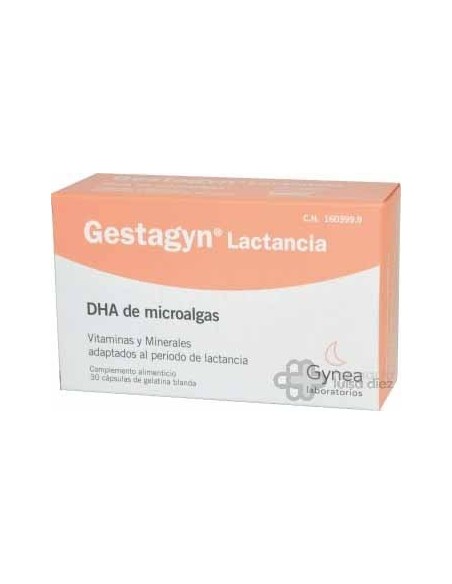 GESTAGYN LACTANCIA 30 CAP