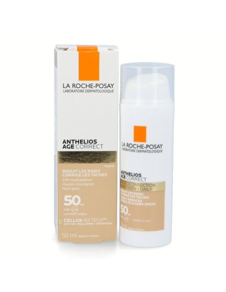 LA ROCHE POSAY ANTHELIOS AGE CORRECT FOTOCORRECIÓN GEL - CREMA CON COLOR SPF50 50 ML 
