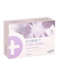 DONNA PLUS+ FLORA INTIMA   14 CAPSULAS