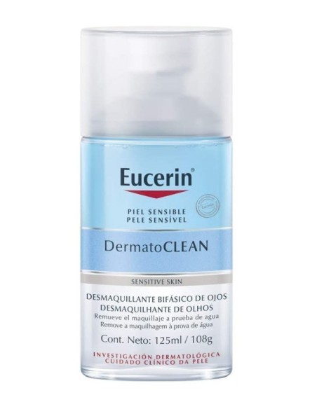 EUCERIN DERMATOCLEAN DESMAQUILLANTE OJOS 125 ML