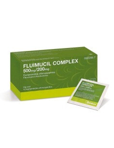 FLUIMUCIL COMPLEX 500/200 MG 12 COMP EFERVESCENTES
