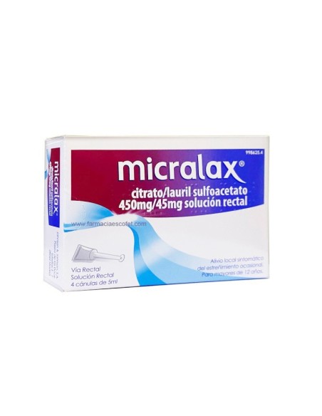 MICRALAX 4 MICROENEMAS 5 ML