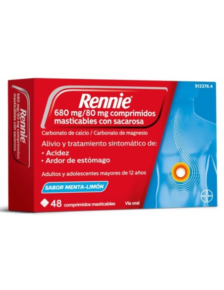 RENNIE SACAROSA 48 COMPRIMIDOS