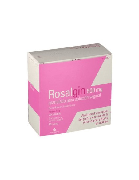 ROSALGIN 500 MG 20 SOBRES