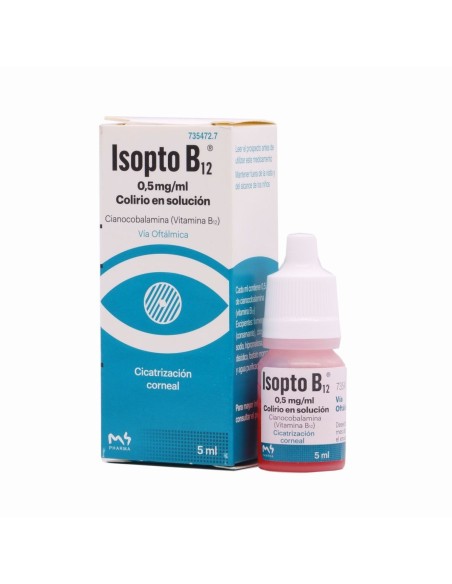 ISOPTO B 12 0.05% COLIRIO 5 ML