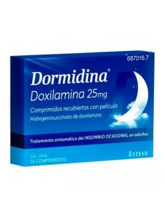 DORMIDINA 25 MG 14 COMPRIMIDOS