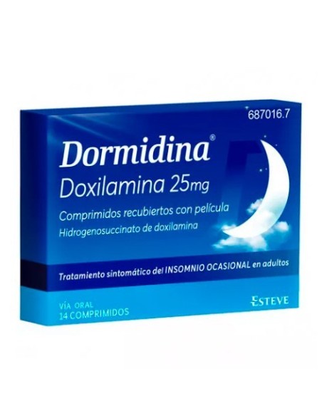 DORMIDINA 25 MG 14 COMPRIMIDOS