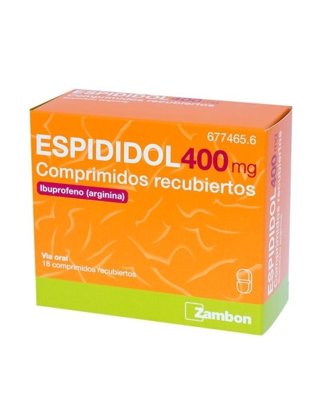 ESPIDIDOL 400 MG 20 COMPRIMIDOS RECUBIERTOS