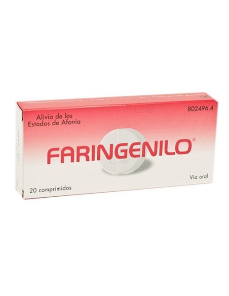 FARINGENILO 20 COMPRIMIDOS