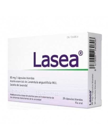 LASEA 80 mg 28 CAPSULAS BLANDAS