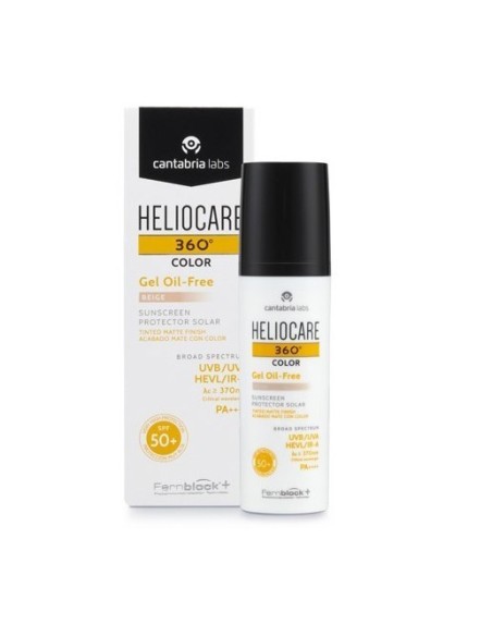 HELIOCARE 360º SPF 50+ COLOR GEL OIL-FREE   BEIGE 50 ML