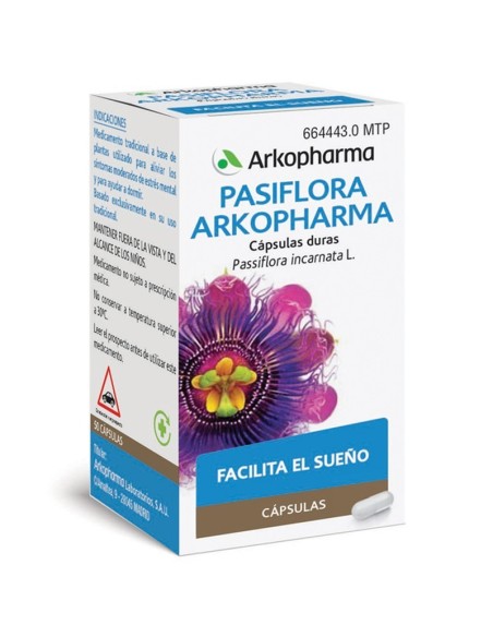 ARKOCAPSULAS PASSIFLORA 300 MG 50 CAPSULAS