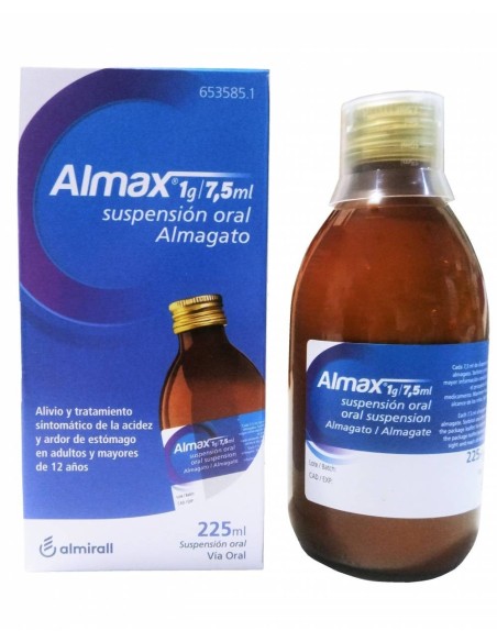 ALMAX 1 G/7.5 ML SUSPENSION 225 ML