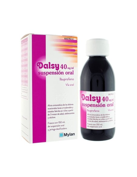 DALSY 4 % JARABE 150 ML