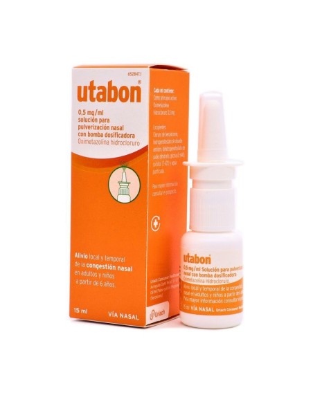 UTABON 0,5 MG/ML SOLUCIÓN PULVERIZACIÓN NASAL