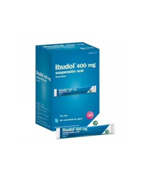 IBUDOL 400 MG SOBRES