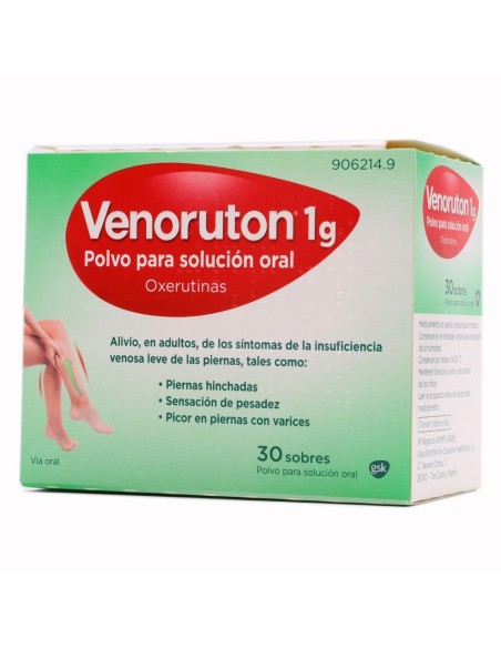 VENORUTON 1000 MG 30 SOBRES