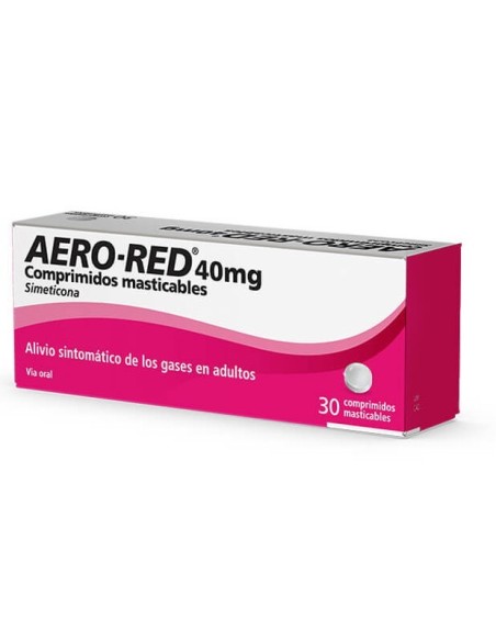AERO RED 40 MG 30 COMPRIMIDOS MASTICABLES