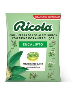 CARAMELO RICOLA EUCALIPTO SIN AZUCAR CAJA