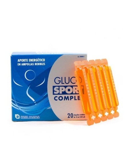 GLUCOSPORT COMPLET 20 AMPOLLAS BEBIBLES