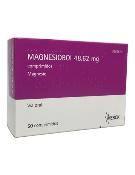 MAGNESIOBOI 404.85 MG 50 COMPRIMIDOS