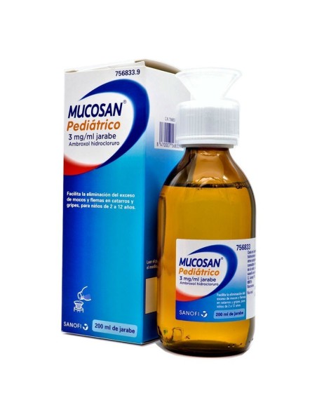 MUCOSAN 15 MG/5 ML JARABE 200 ML