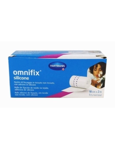 OMNIFIX SILICONE 10 CM x 2M 1 UNIDAD