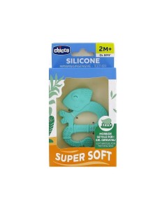 CHICCO MORDEDOR SUPERSOFT SILICONA IGUANA 