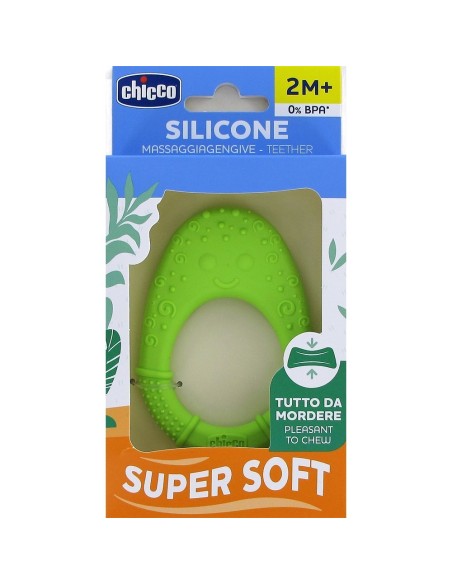 CHICCO MORDEDOR SUPER SOFT AGUACATE