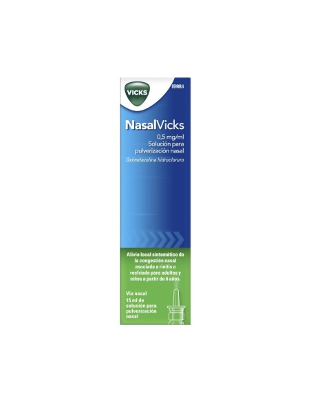 SINEXSENSI 0,5 MG/ML 15 ML PULVERIZACION NASAL