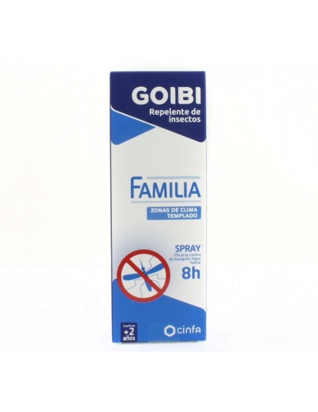 GOIBI REPELENTE DE INSECTOS FAMILIA SPRAY 100 ML 