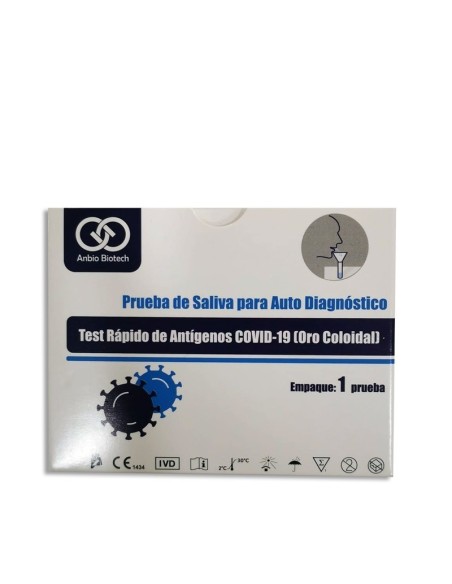 TEST ANTIGENOS SALIVA AUTODIAGNOSTICO SARS-COV-2 1TEST