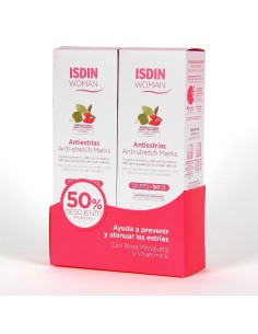 ISDIN WOMAN ANTIESTRIAS DUPLO 250 ML + 250 ML 