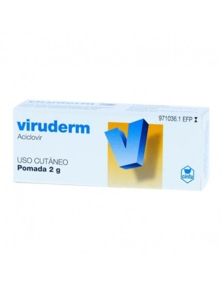 VIRUDERM   5% POMADA 2 G