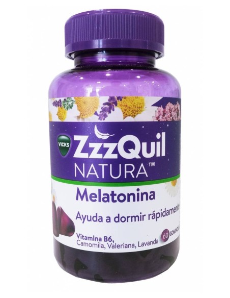 ZZZQUIL NATURA  60 GOMINOLAS