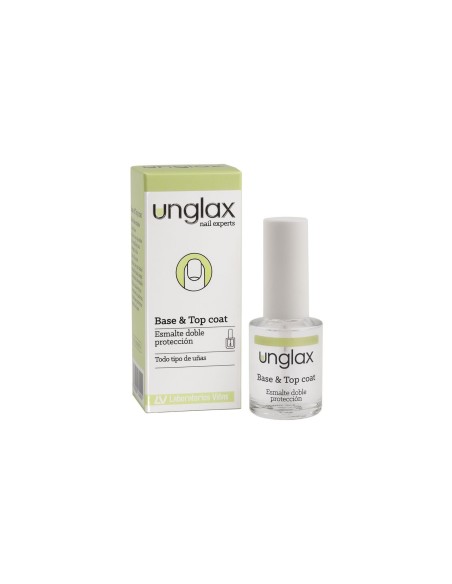 UNGLAX BASE & TOP COAT  1 ENVASE 10 ml